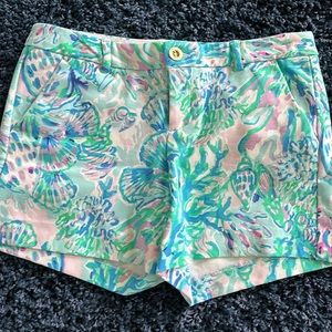 Like New Lilly Pulitzer Callahan Knit Shorts 5” Inseam